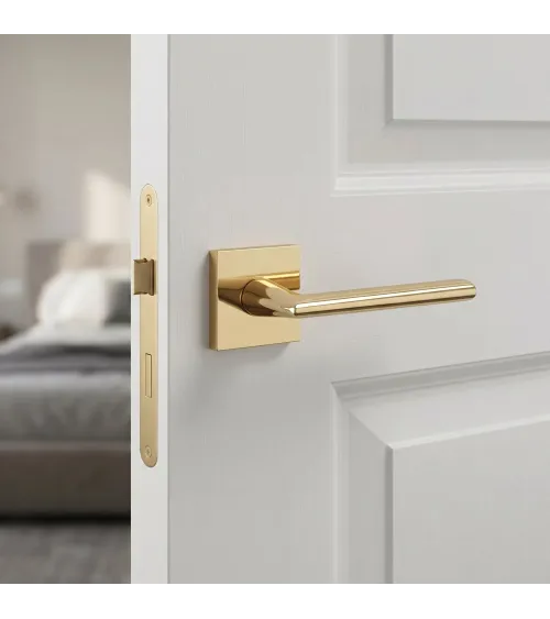 Tirador de puerta oro pulido PRIMULA tirador de diseño