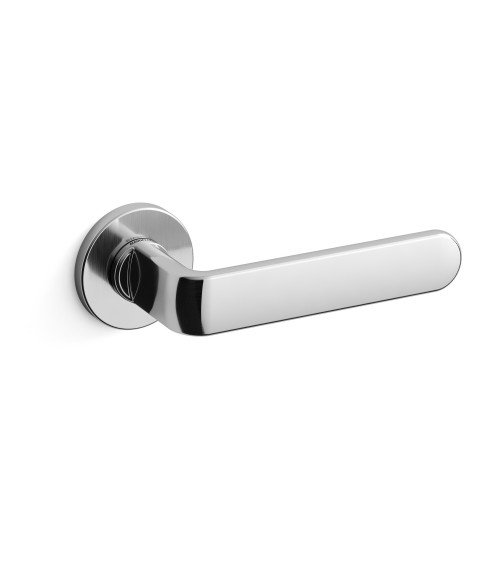 Tirador de puerta cromo pulido Mandelli PP33 tirador de diseño