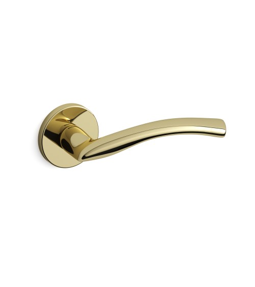 Tirador de puerta oro pulido Mandelli Zoom tirador de diseño