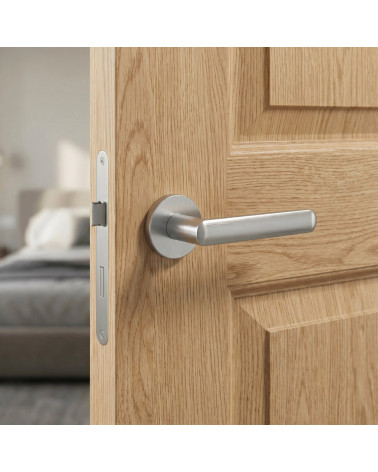 Tirador de Puerta Cromo Satinado para un interior sobrio y distinguido - Modelo FRAGOLA