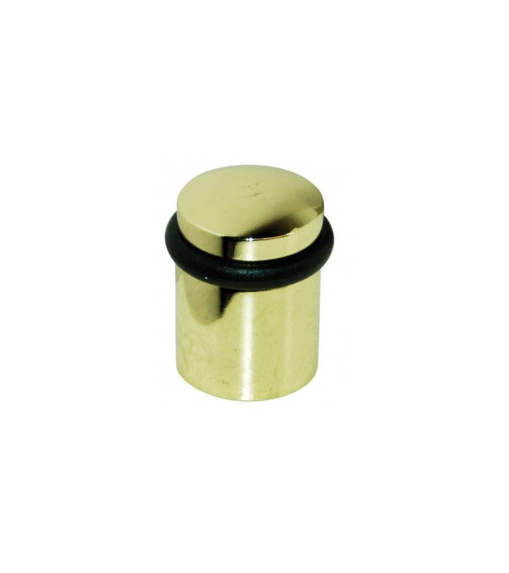 Tope de puerta oro pulido en zamak para atornillar - modelo 822 - manilla de diseño