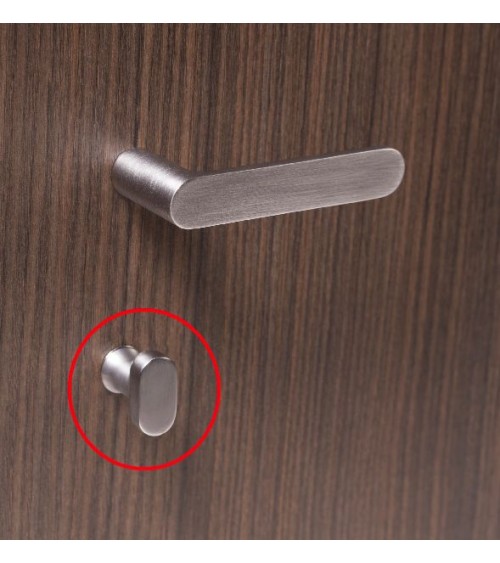 Roseta de puerta VERUM para WC (modelo Pure/Wind) - tirador de diseño