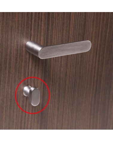 Roseta de puerta VERUM para WC (modelo Pure/Wind) - manilla de diseño