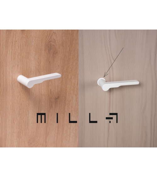Arandela de 30 mm para tiradores de puerta VERUM - tirador de diseño