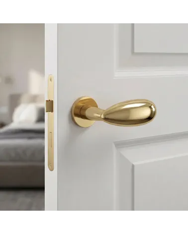 Tiradores de puerta cromo satinado Mandelli Led