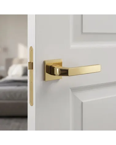 Tiradores de puerta níquel satinado Mandelli Fenix