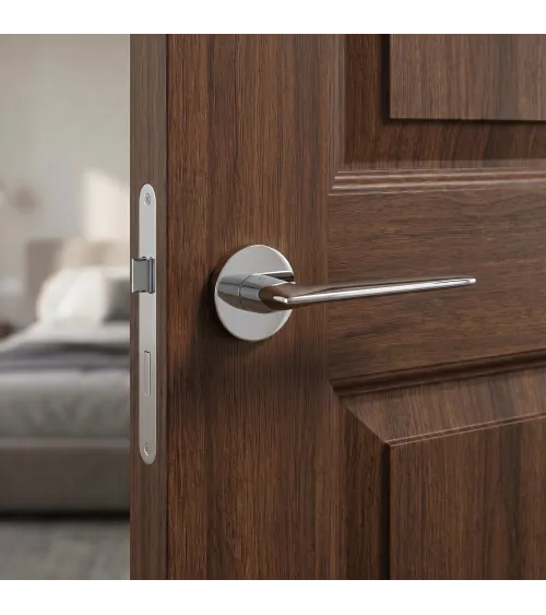 Tirador de puerta cromo pulido Line GIULIA manilla de diseño