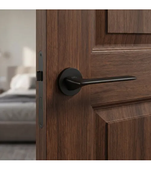Tirador de puerta negra Line GIULIA tirador de diseño