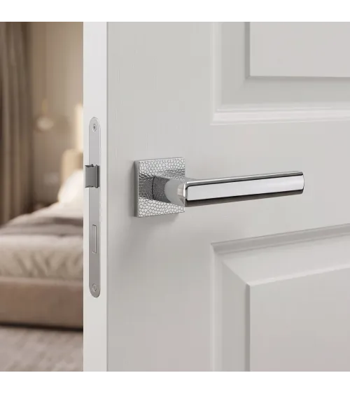 Tirador de puerta cromo brillante TUPAI 4161-T1 tirador de diseño