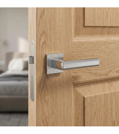 Tirador de puerta cromo brillante TUPAI 4161-T1 tirador de diseño