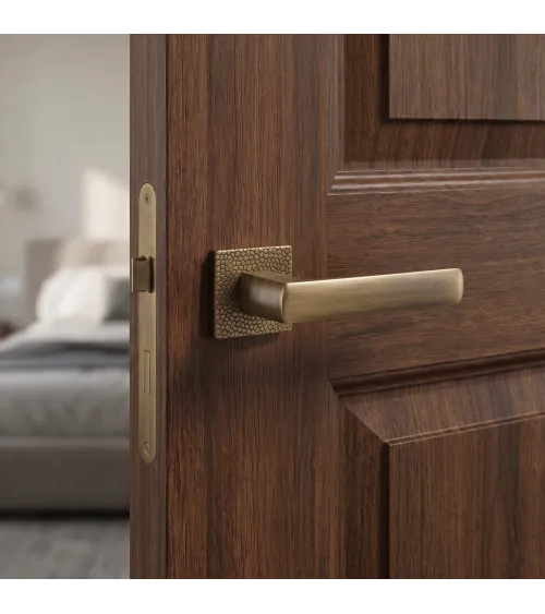 Manija de puerta pátina antigua mate TUPAI 4161-T1 diseño