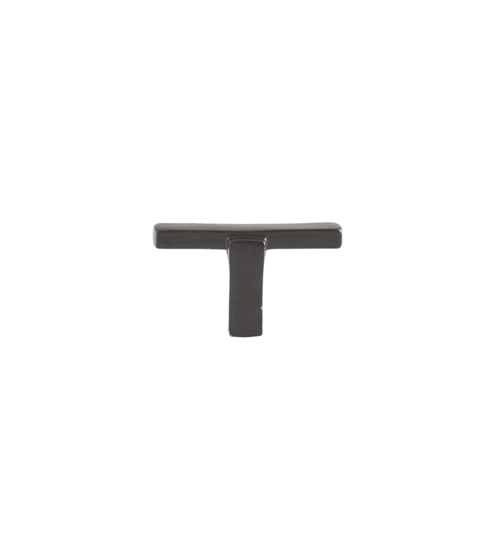 Botón de mueble geométrico en bronce PTT - tirador de diseño