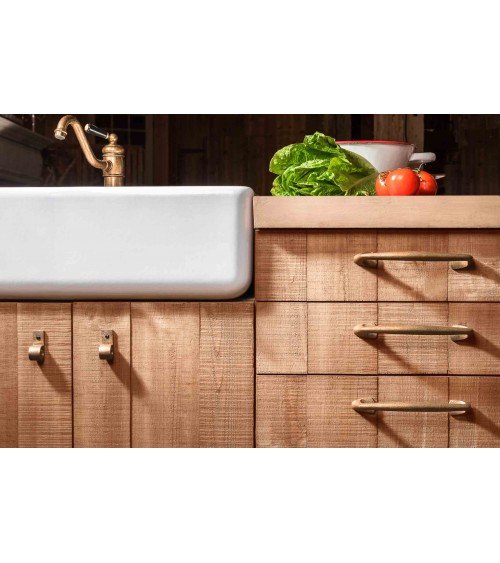 Tirador de mueble PMC en bronce - tirador de diseño