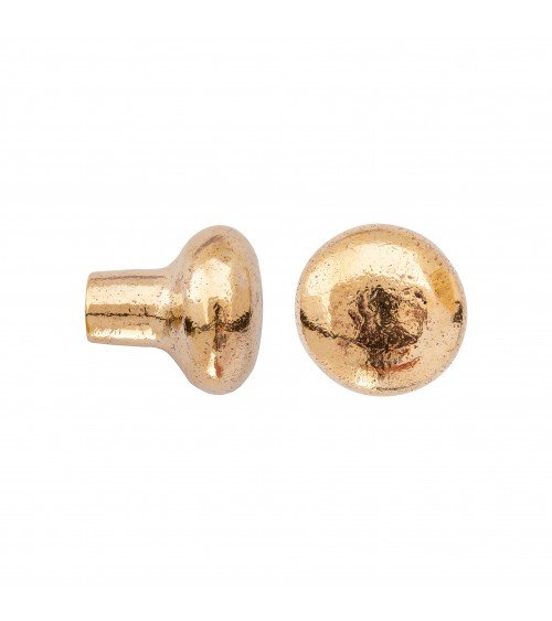 Botón de mueble en bronce PT45 - tirador de diseño