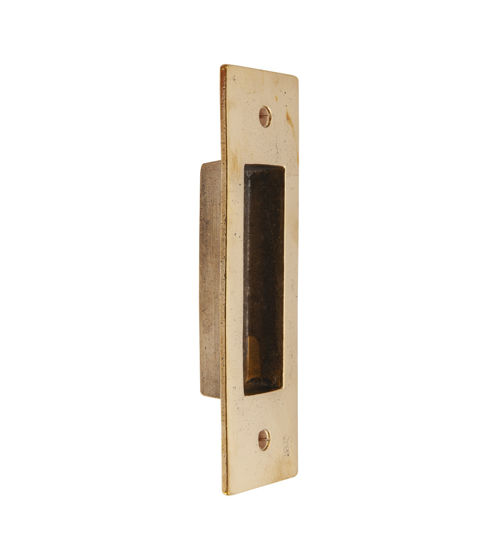Tirador para puerta corredera en bronce Dauby Pure tirador de diseño color 1