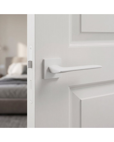 Pomo de Puerta Blanco Luminoso e Intemporal - Line GIULIA