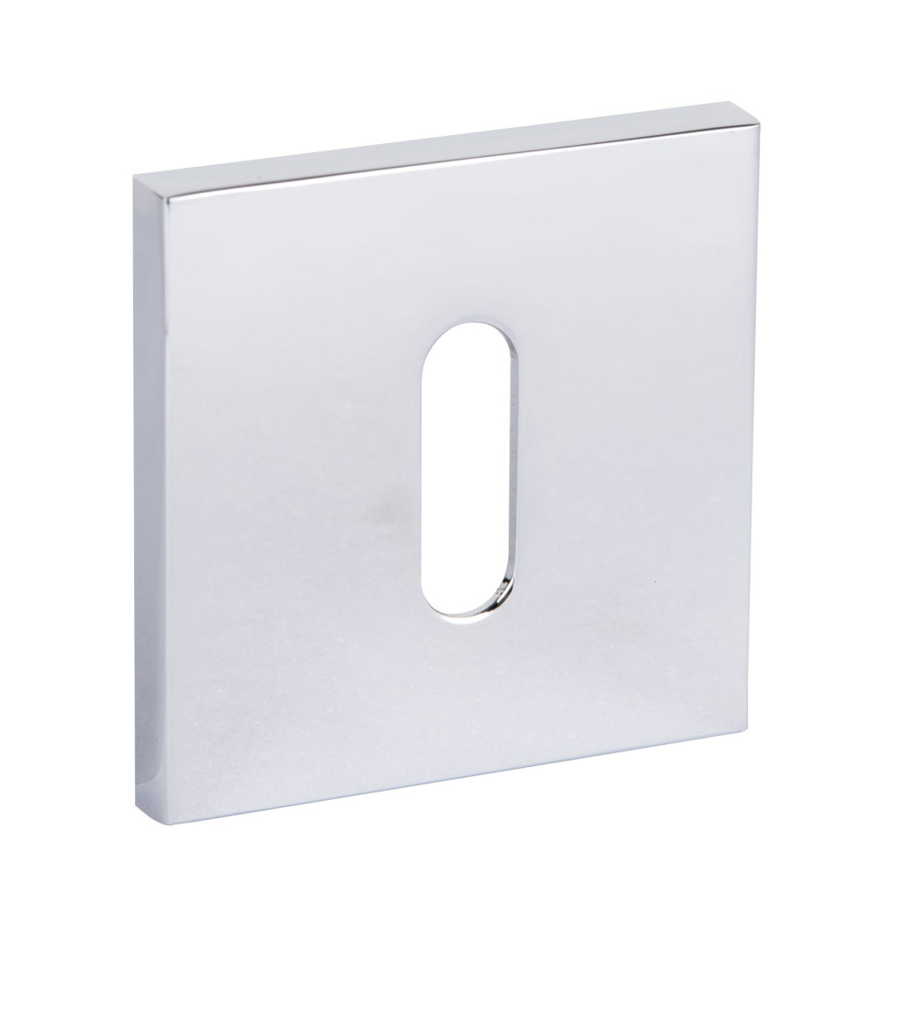 Roseta Line RYQ S con llave L - herraje decorativo