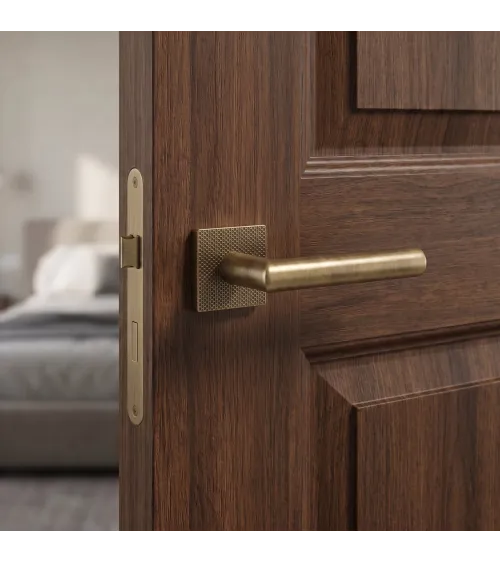 Tiradores de puerta pátina antigua mate TUPAI 4002-T2
