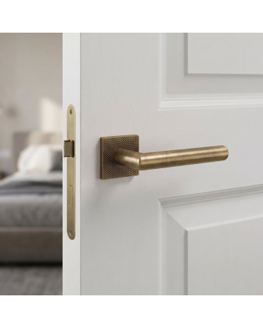 Manilla de puerta de estilo texturizado con encanto portugués - Modelo 4002-T2