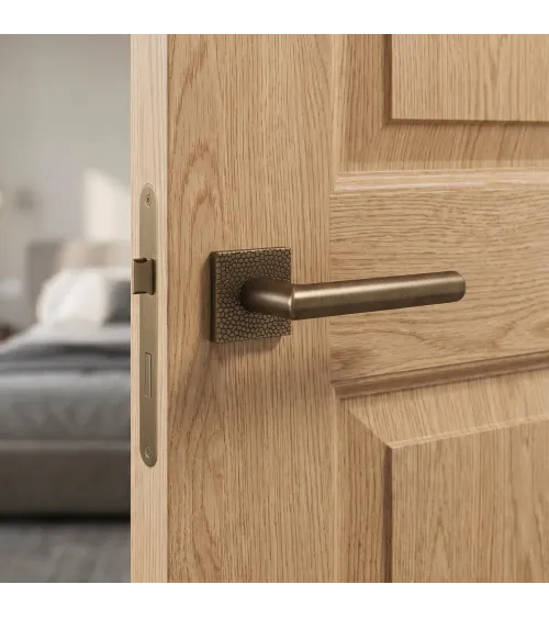 Tiradores de puerta pátina antigua mate TUPAI 4002-T1