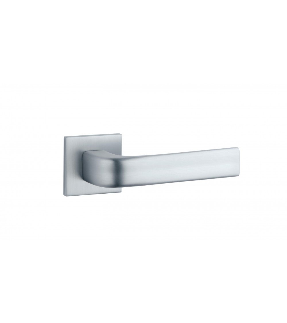 Tirador de puerta cromo satinado JENA manilla de diseño