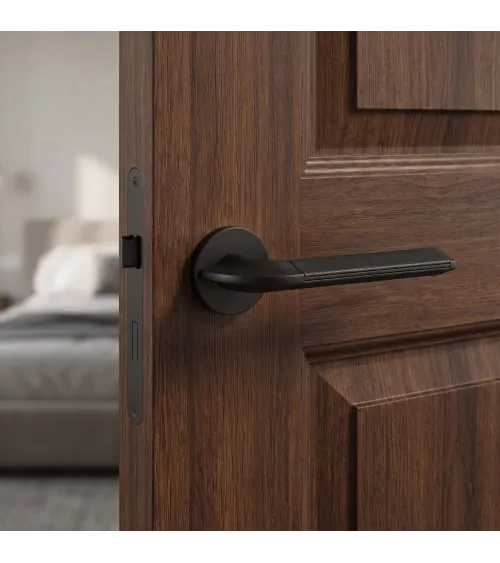 Tirador de puerta negra DETAZIA diseño