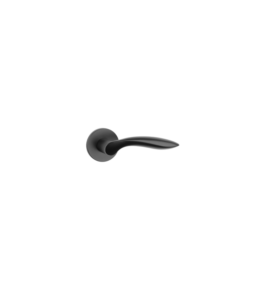 Manilla de puerta STILE PULIA de aluminio negro