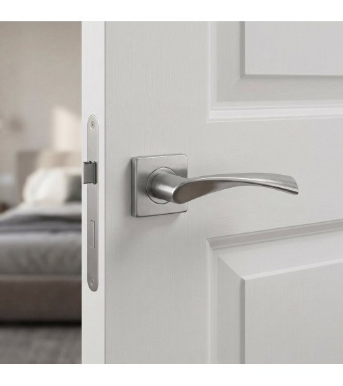 Tirador de puerta de acero inoxidable KVADRAT 1708 tirador de diseño
