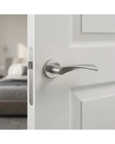 Tirador de Puerta Contemporáneo y Ergonómico - Modelo OVAL 1708