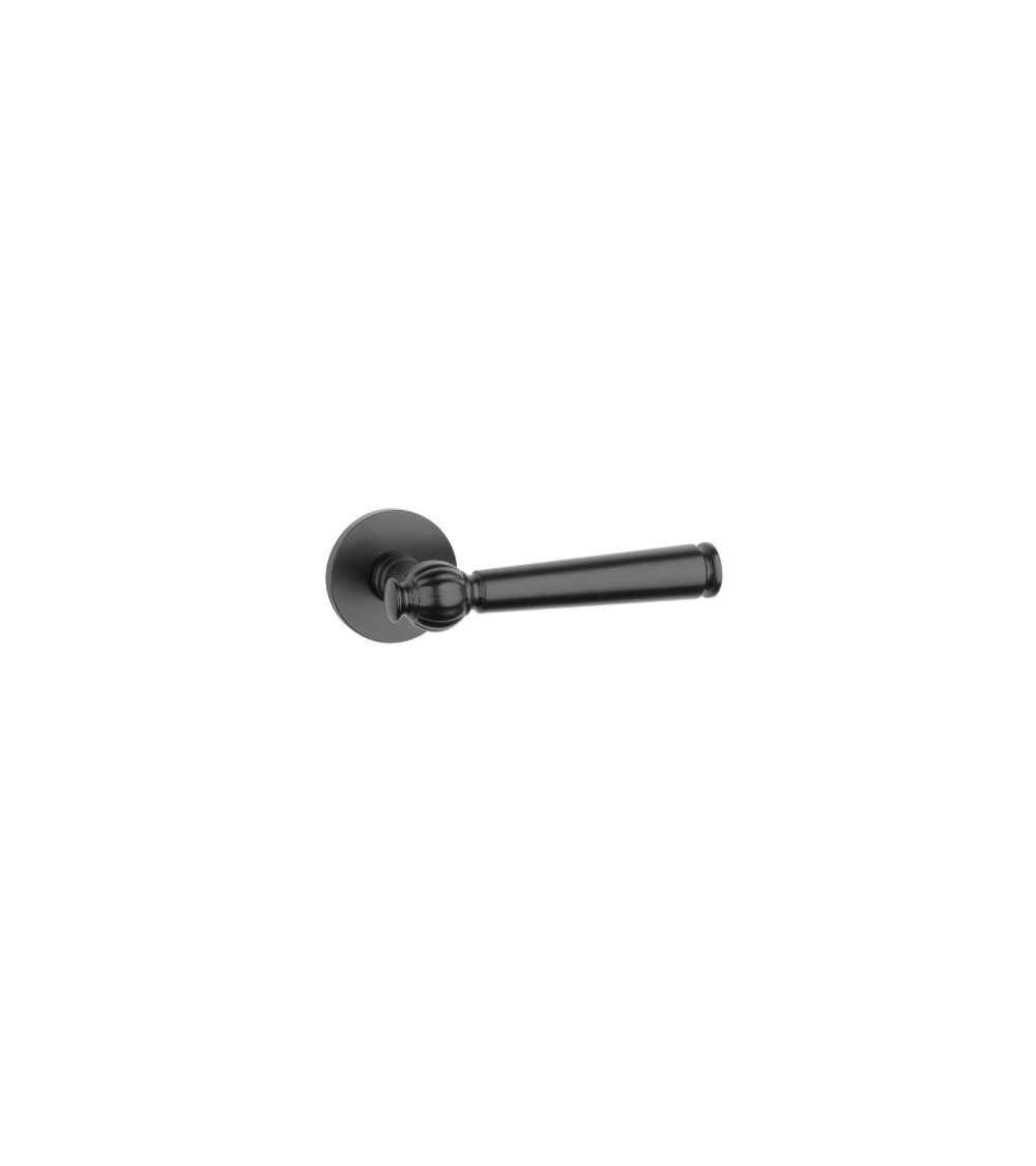 Manilla de puerta STILE TUKA en aluminio negro