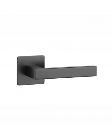 Maneta de puerta negra KVADRAT 1760 maneta de diseño