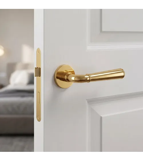 Tirador de puerta dorada pulida MARIGOLD tirador de diseño