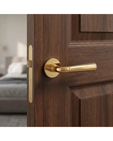 Manilla de Puerta Oro Pulido Espléndida y Prestigiosa - Modelo MARIGOLD