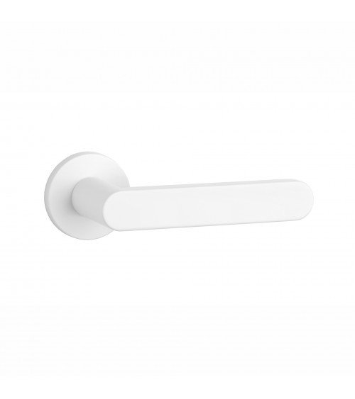 Maneta de puerta color blanco ALORA diseño