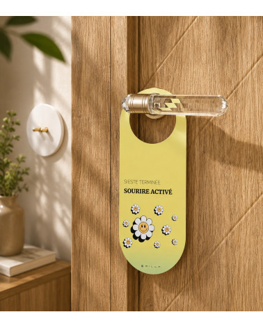 Colgador de puerta reversible Siesta & Sonrisa