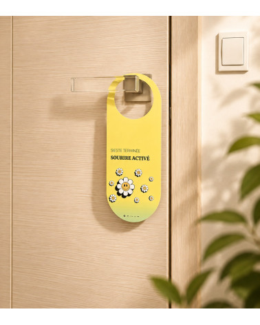 Colgador de puerta reversible Siesta & Sonrisa