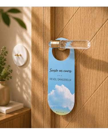 Colgador de puerta reversible Siesta & Sonrisa