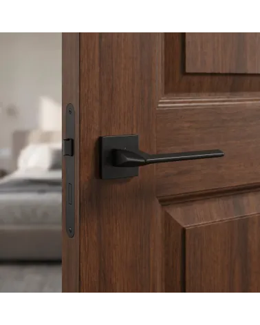 Tirador de puerta negro para un aspecto sofisticado - Modelo EVER
