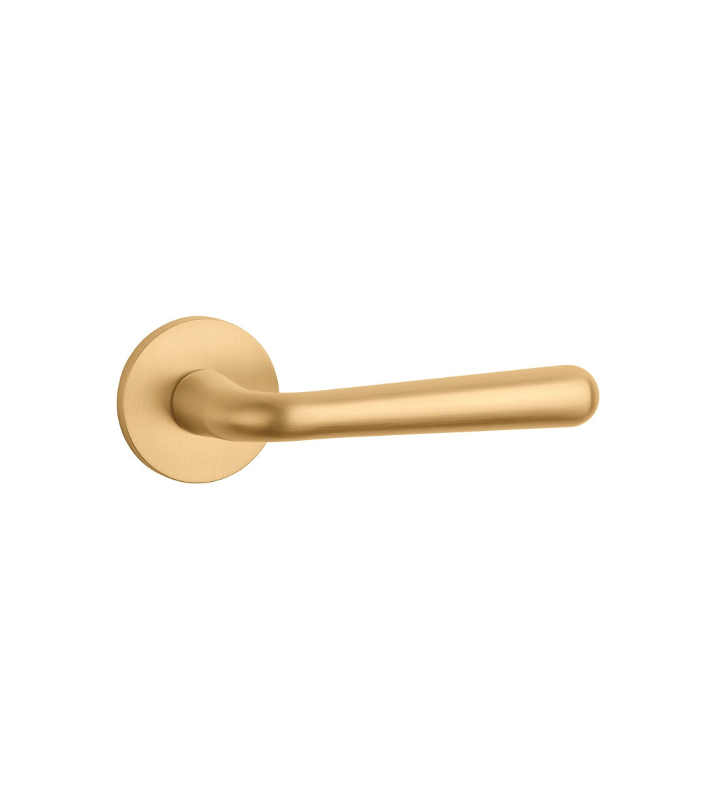Manija de puerta oro satinado IRGA diseño