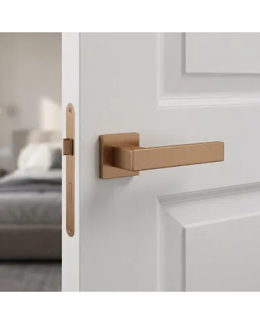 Manilla de Puerta Cobre para una decoración con carácter - Modelo PINA