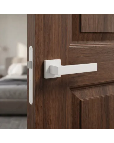 Tirador de Puerta Blanco para una decoración fresca y luminosa - PINA