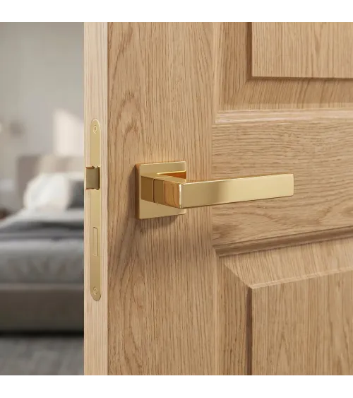 Tirador de puerta oro pulido PINA tirador de diseño