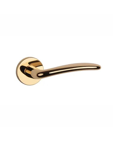 Maneral de puerta dorado pulido AMBROSIA diseño
