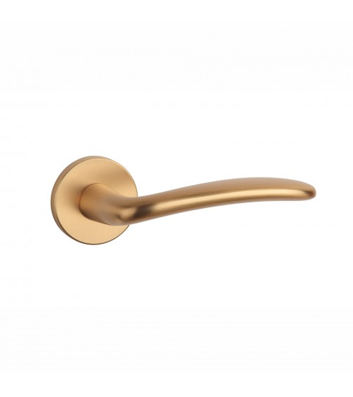 Maneral de puerta dorado satinado AMBROSIA diseño