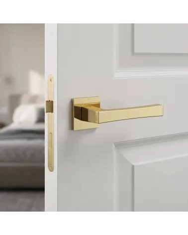 Manillas de puerta níquel satinado Mandelli Telis