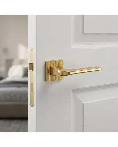 Manilla de puerta dorado pulido TUPAI 4007-T2 - Millapoignées