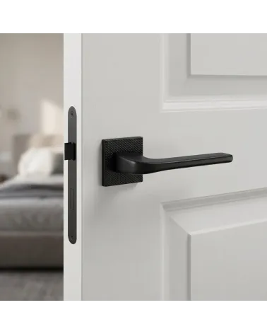 Manilla de puerta cromo brillante TUPAI 4007-T2 - Millapoignées