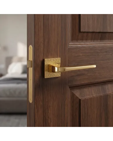 Manilla de Puerta Cuadrada Práctica y Elegante - Modelo 4007-T3