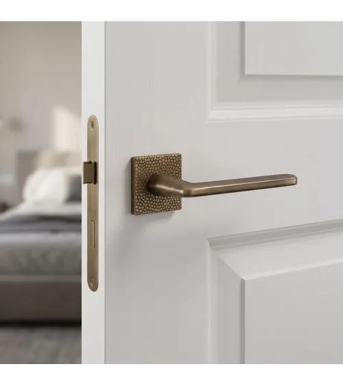Tirador de puerta pátina antiguo mate TUPAI 4165-T1 manilla de diseño