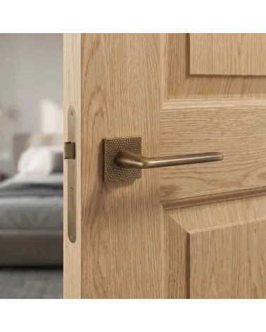 Manilla de Puerta Pátina Antiguo Mate Elegante - Modelo TUPAI 4165-T1